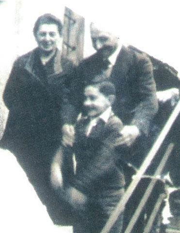Berthold Kahn mit Familie