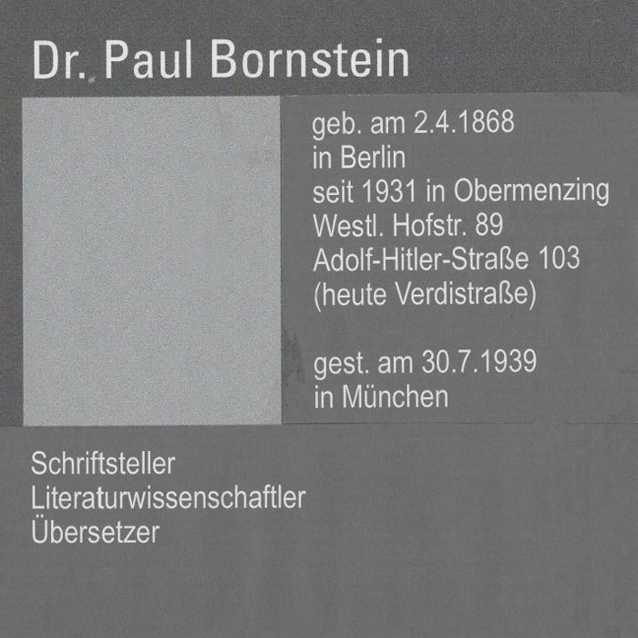 Dr. Paul Bornstein